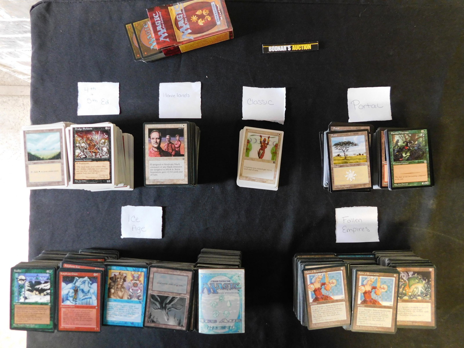 MTG Mixed Card Lot - 4th Edition, 5th Edition, Ice Age, (1 of 10)