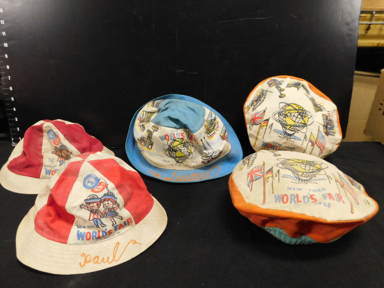 1964 World's Fair Hats  - Group Lot of 5 (1 of 4)
