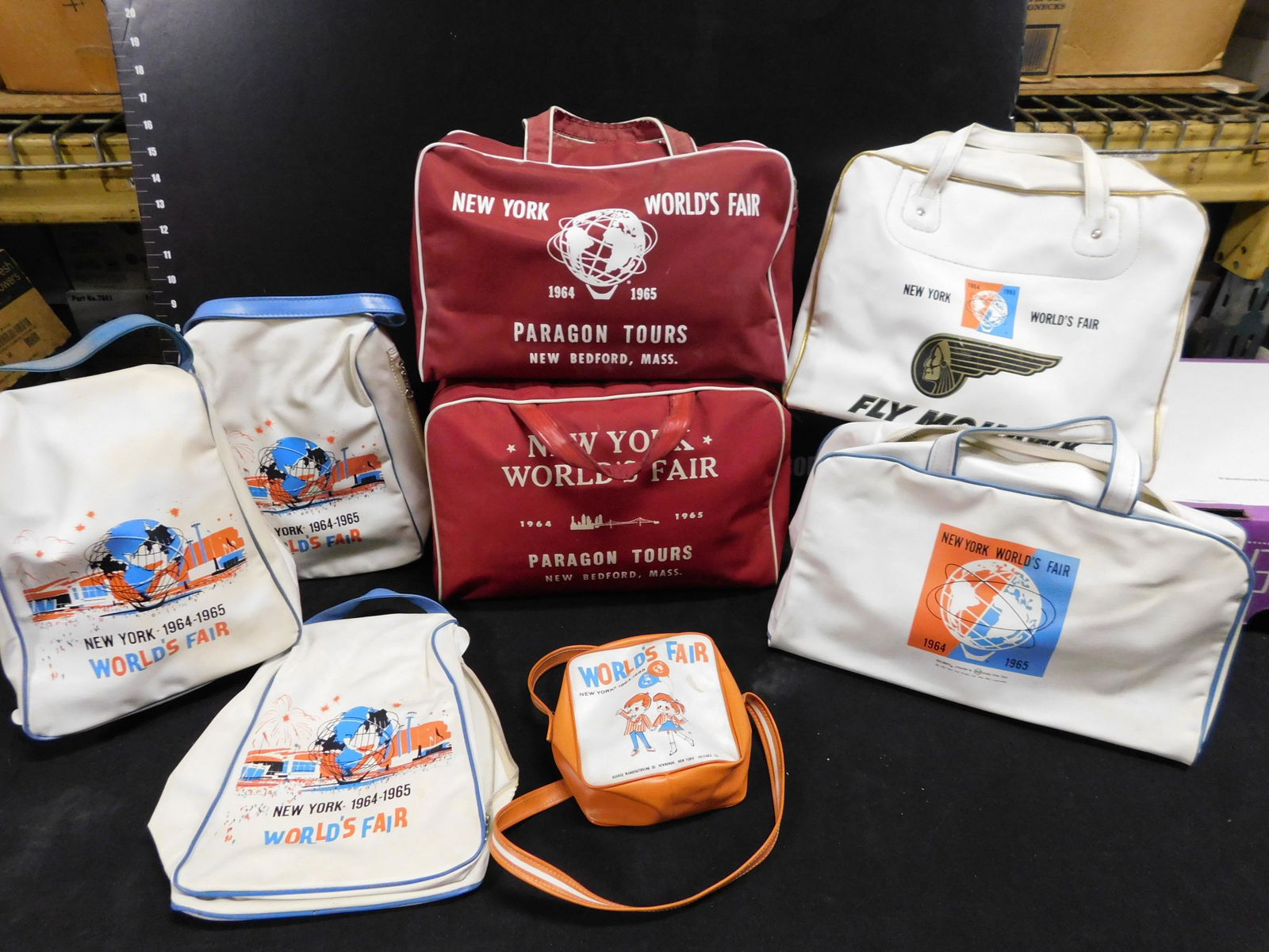 1964 New York World's Fair Tour Bags - Grouping of 8 (1 of 7)