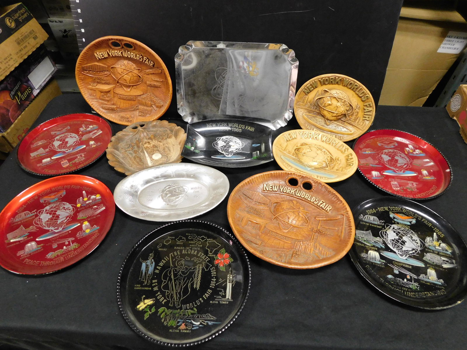 1964 New York World's Fair Platters/Tray Lot (1 of 5)