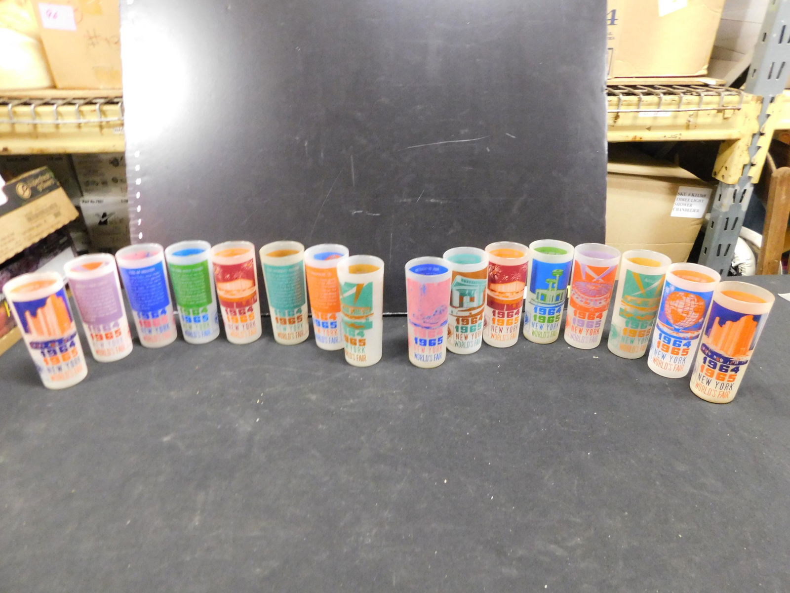 2 Complete Sets of 1964 New York World's Fair Frosted (1 of 7)