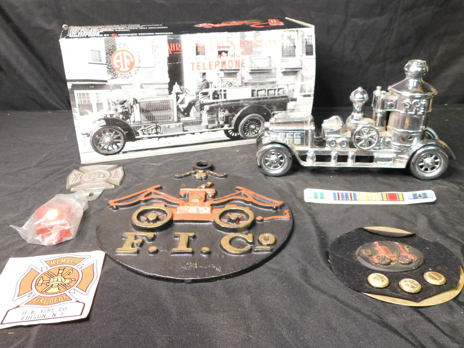 Group Lot of Fireman Related Items (1 of 8)
