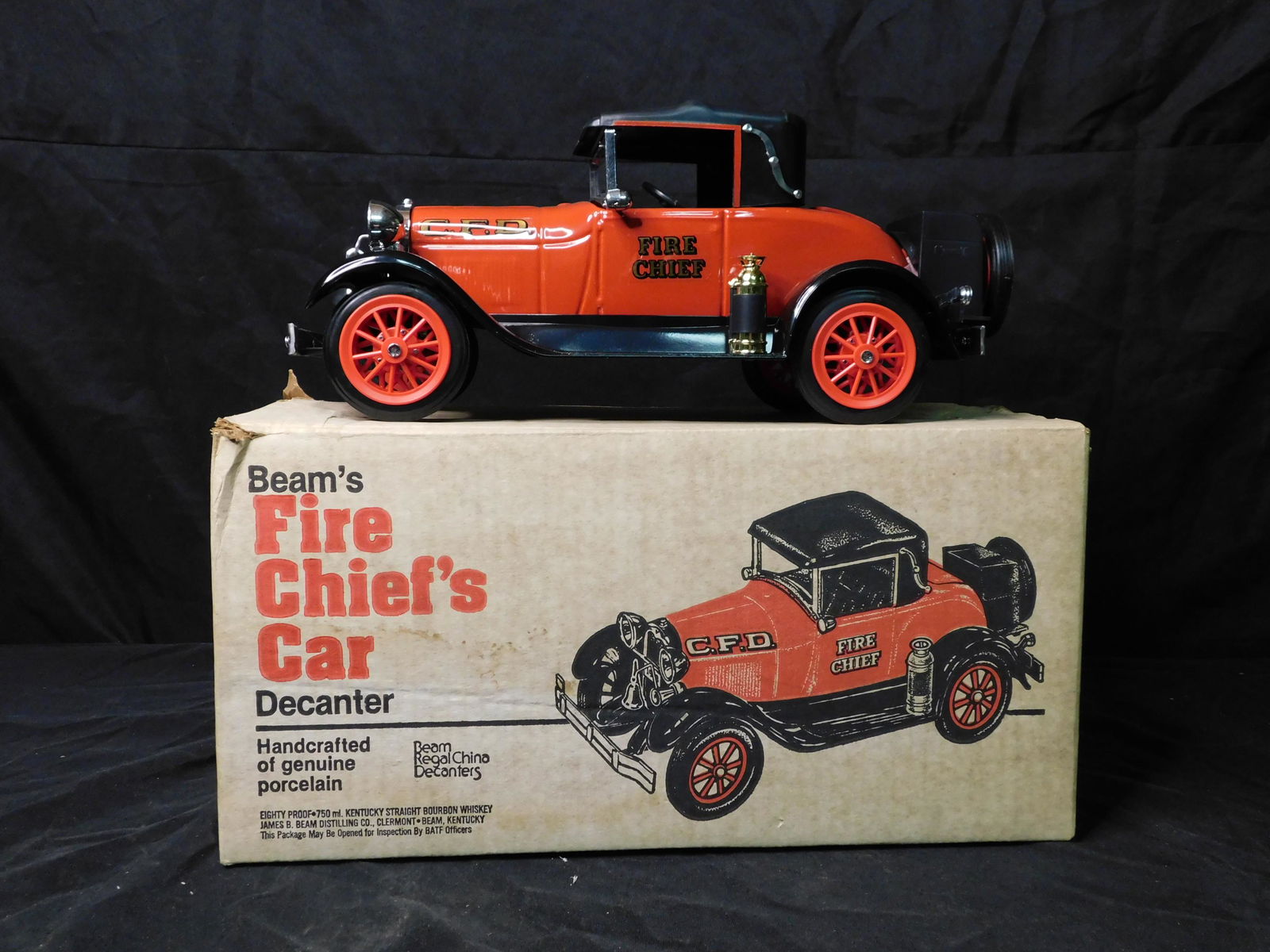 Jim Bean Fire Chief's Car Decanter (1 of 5)