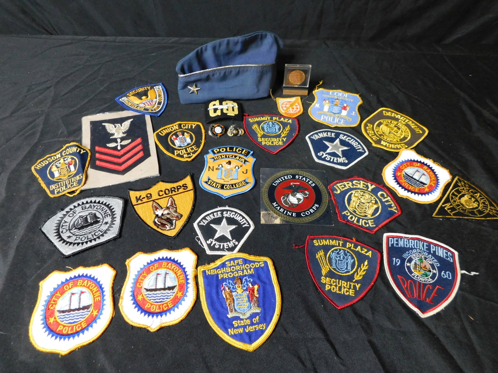 Box Lot of Mostly Police Related Patches (1 of 1)
