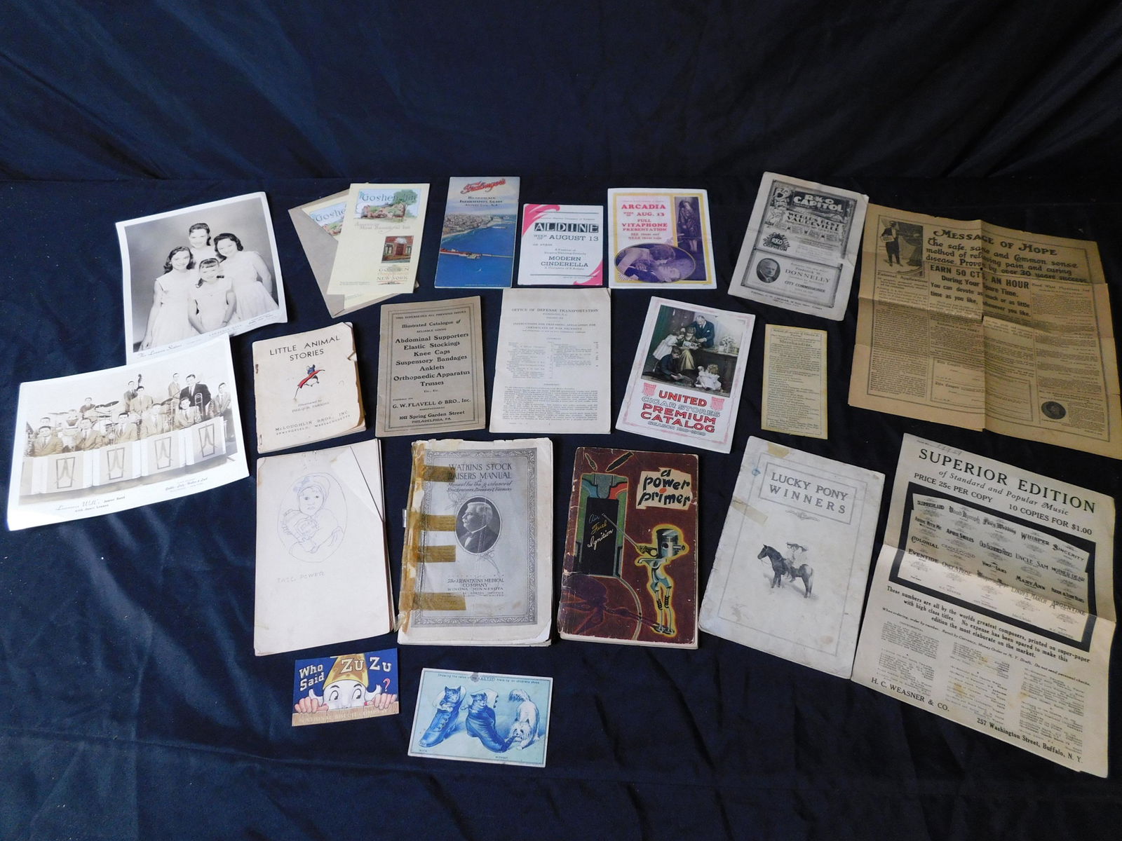 Lot of Vintage Ephemera (1 of 3)