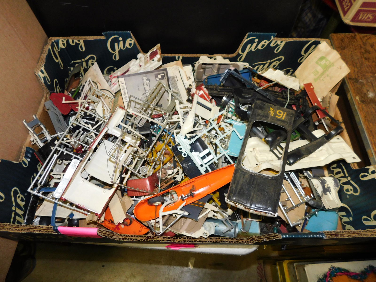 Large Lot of Model Kit Parts (1 of 1)