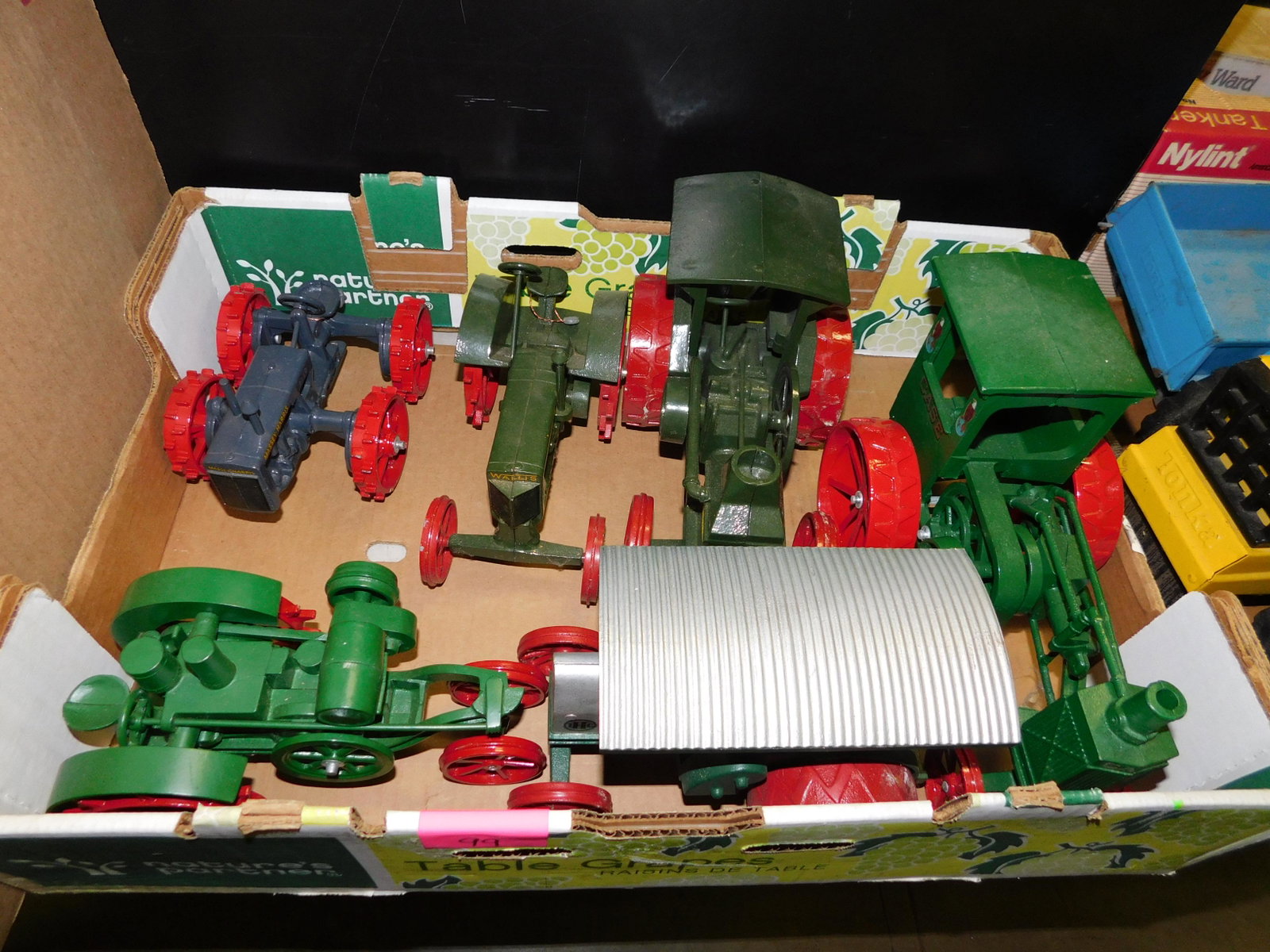 Lot of Diecast Ertl Tractors: Lot of Diecast Case Ertl and Other Tractors. This sale will be broadcast live on sale day with an auctioneer and caller calling full descriptions of each lot being sold, as well as video feed of each 