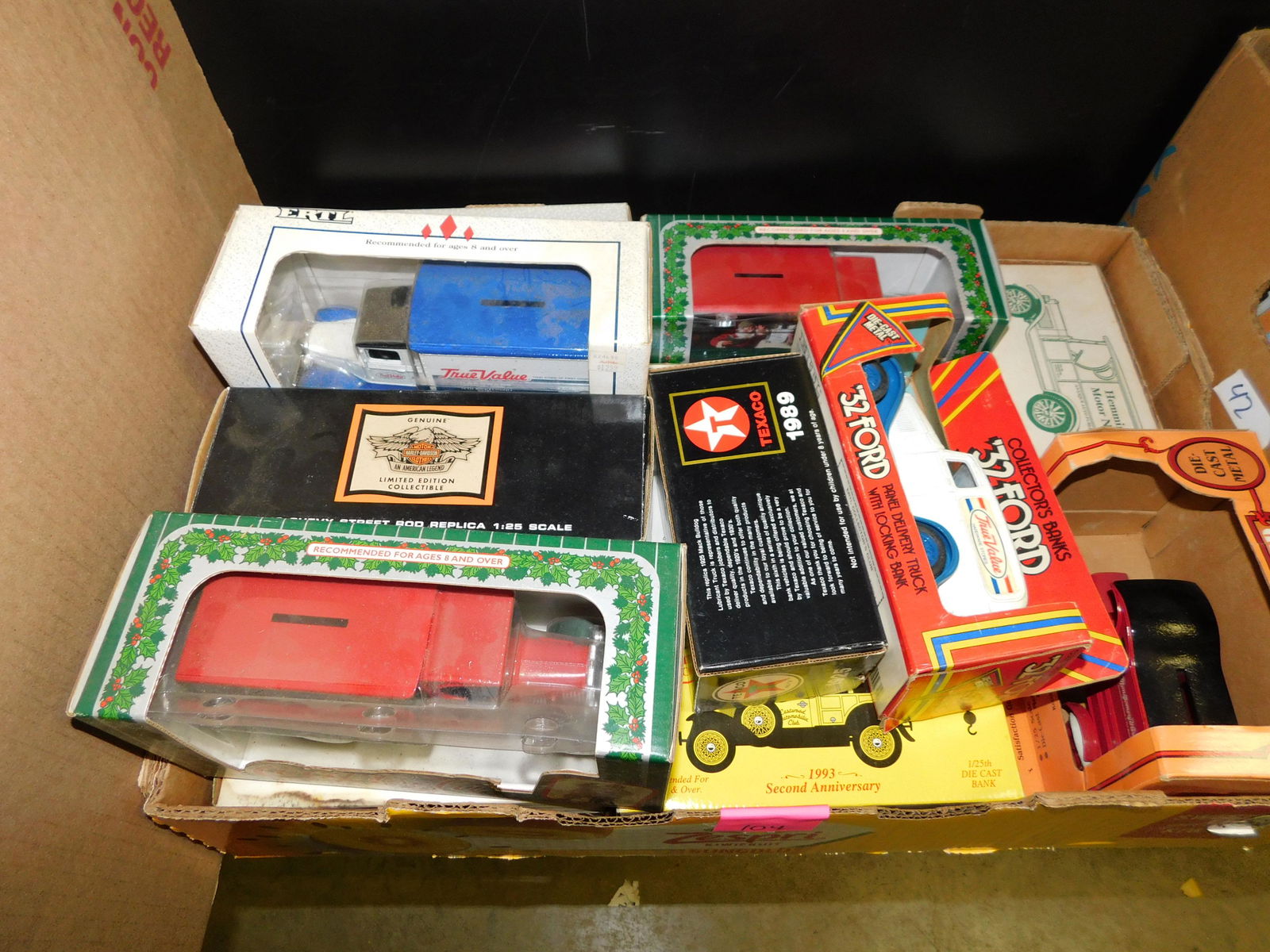 Lot of 15 Die-Cast Replica Cars/ Banks in Boxes (1 of 1)