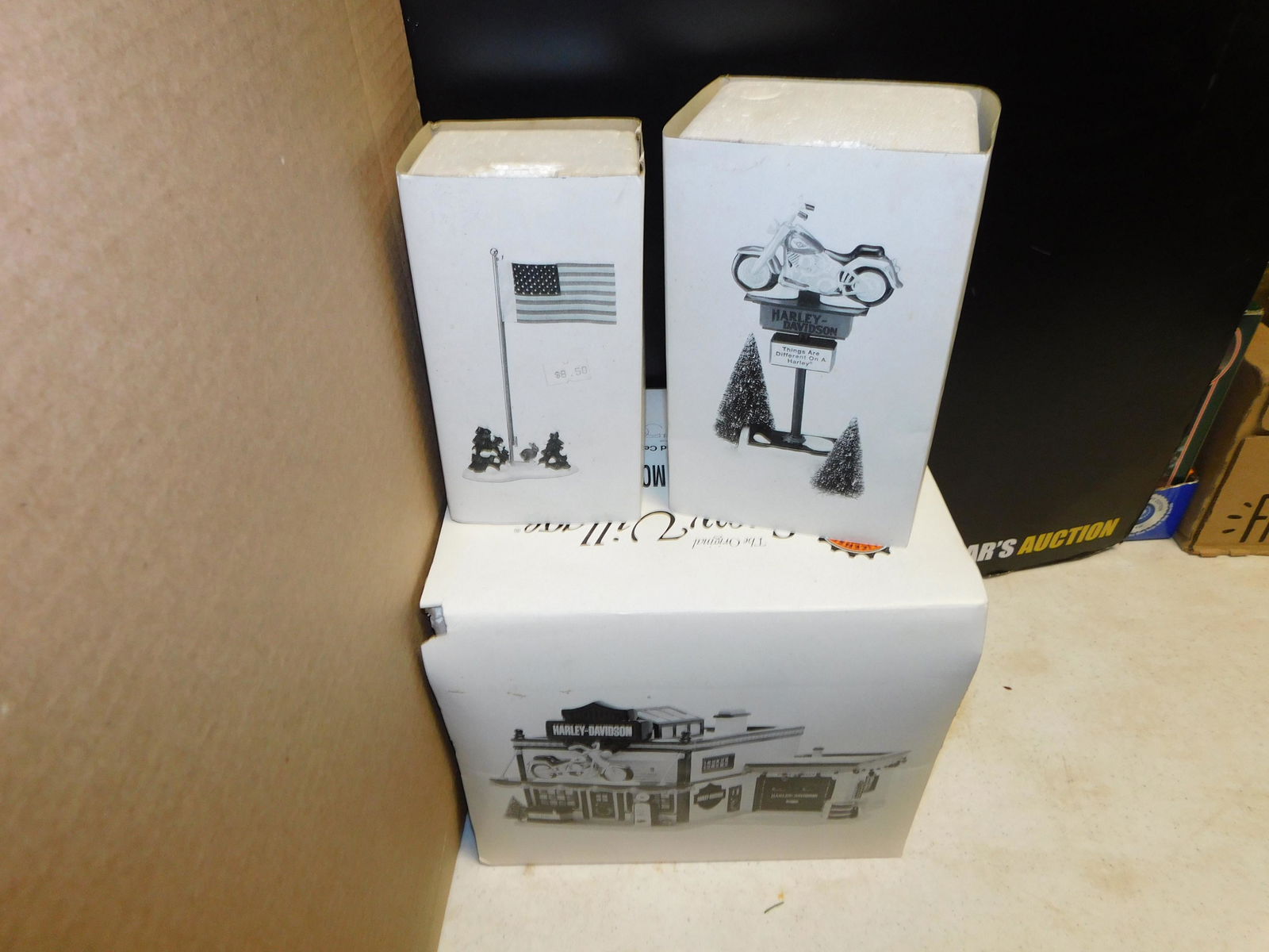 Lot of 3 Dept. 56 Harley Davidson (1 of 1)