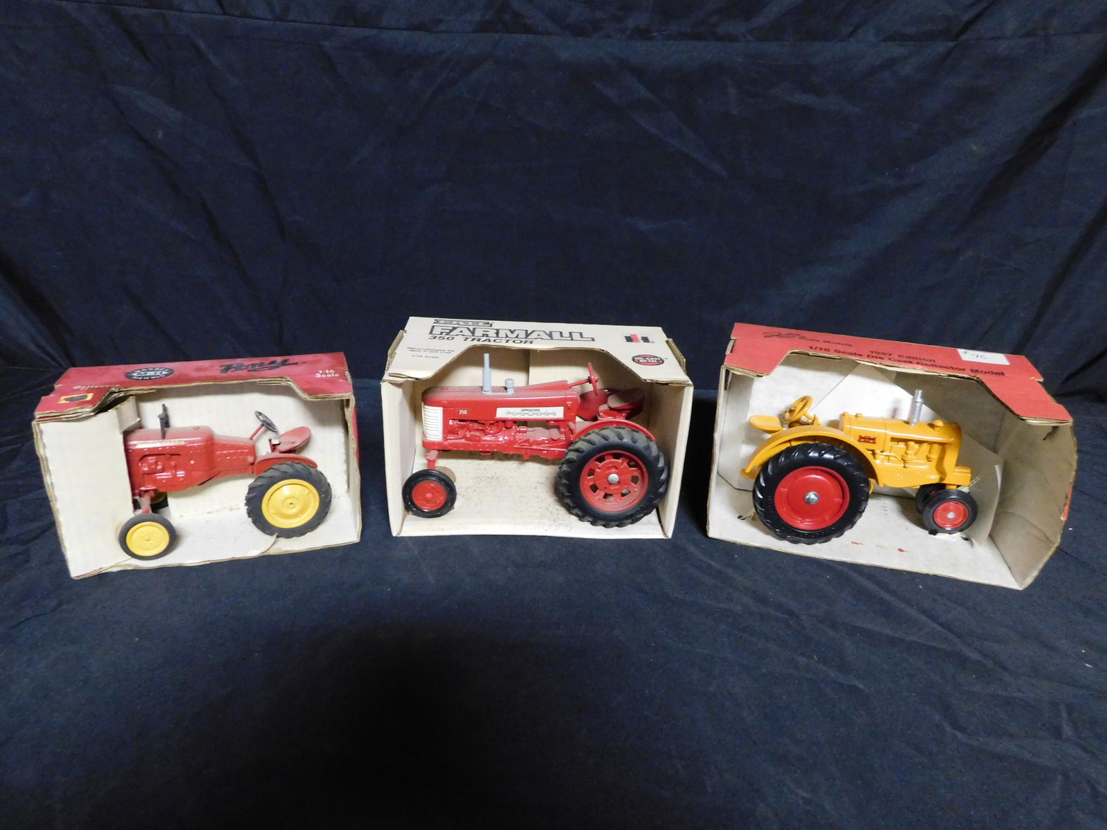 Lot of 3 Die-Cast Tractors (1 of 4)
