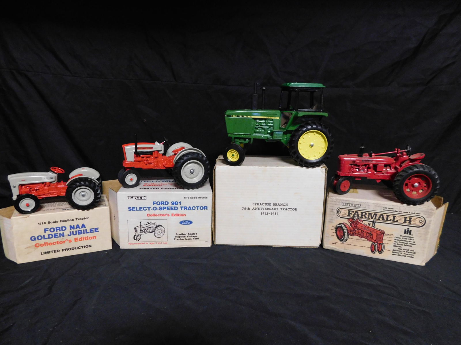 Lot of 4 Die-Cast Tractors (1 of 5)
