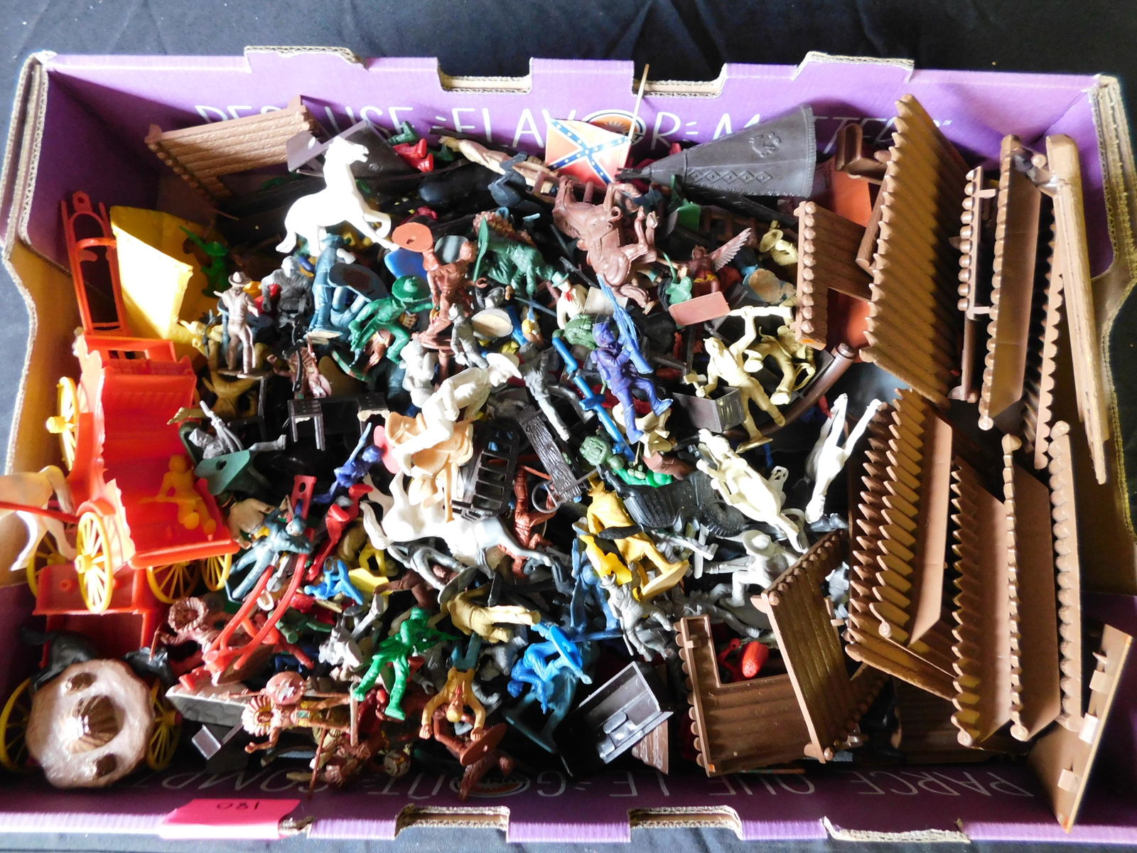 Large Lot with Fort Apache Playset Parts (1 of 1)