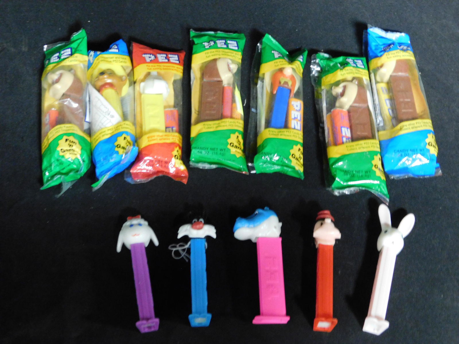 Lot of Misc. Pez: Lot of Misc. Pez. Some in Original Packaging. This sale will be broadcast live on sale day with an auctioneer and caller calling full descriptions of each lot being sold, as well as video feed of each
