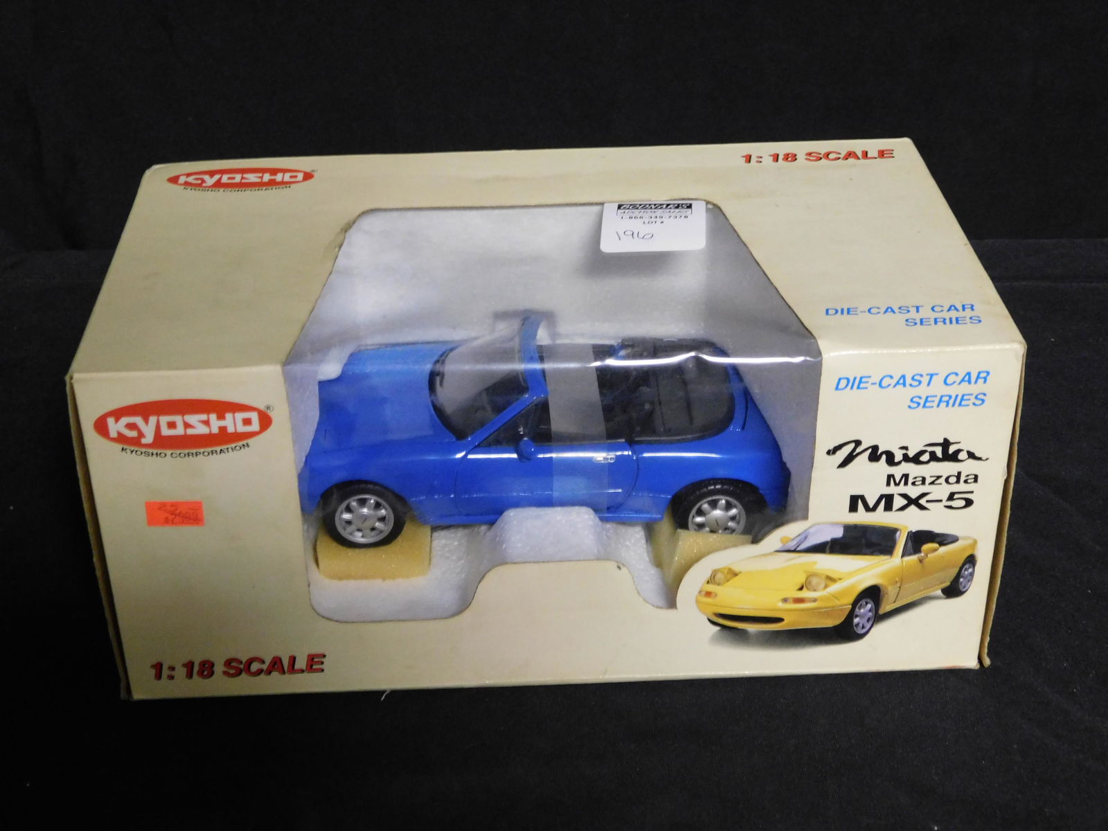 Kyosho Mazda Miata MX-5 Die-Cast (1 of 1)
