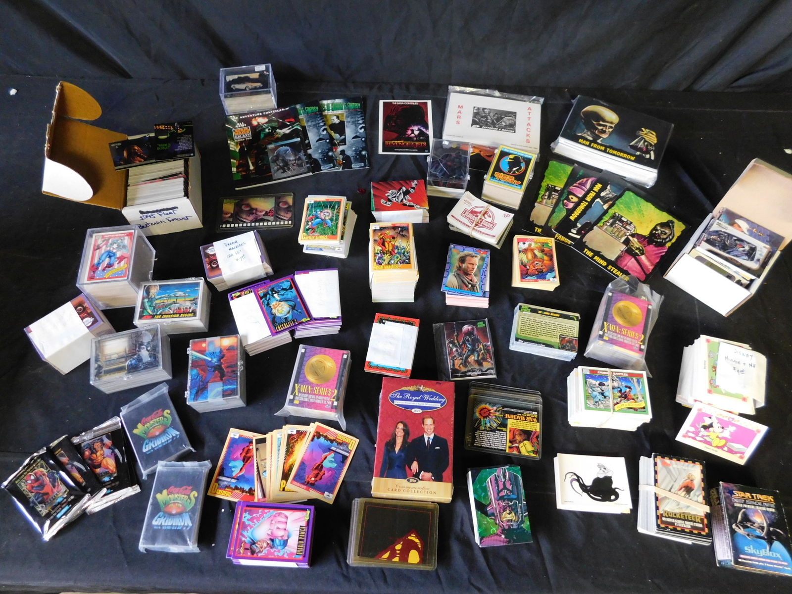 Box Lot of Non-Sports Trading Cards (1 of 1)