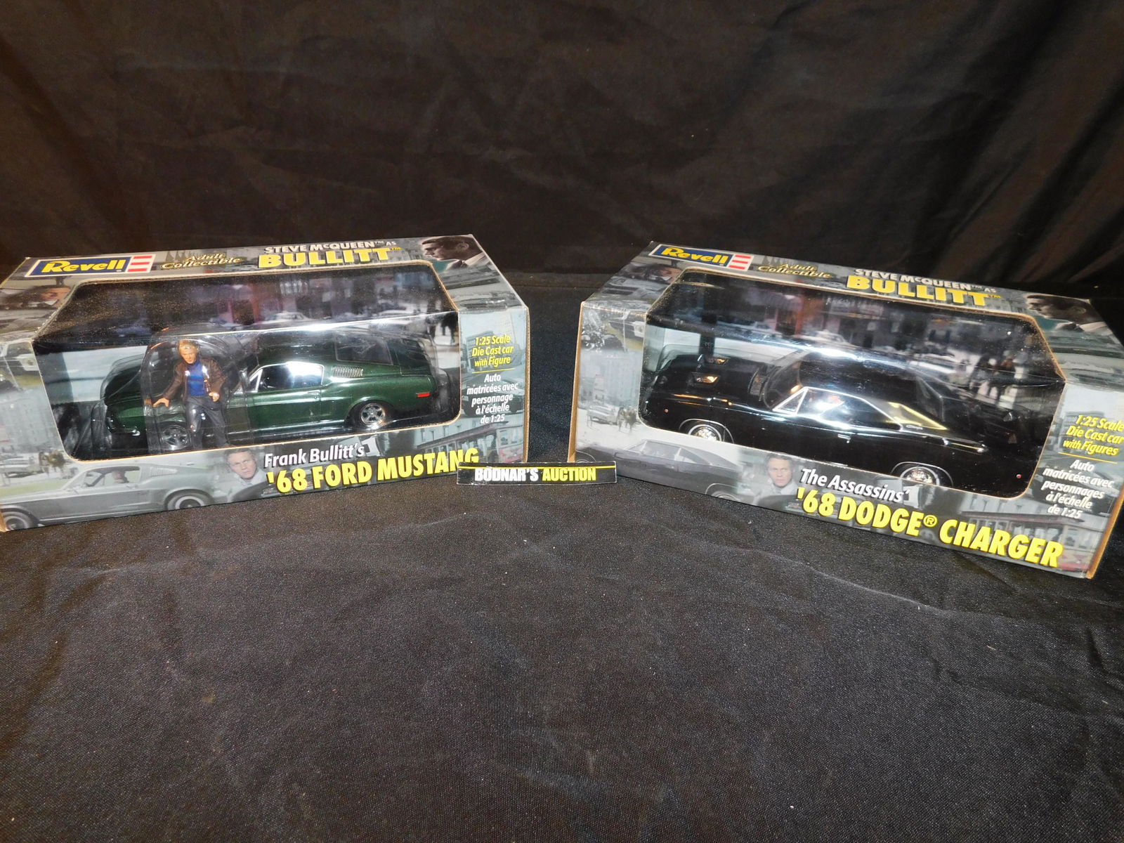 Lot of 2 Revell Steve McQueen Bullitt Cars (1 of 3)