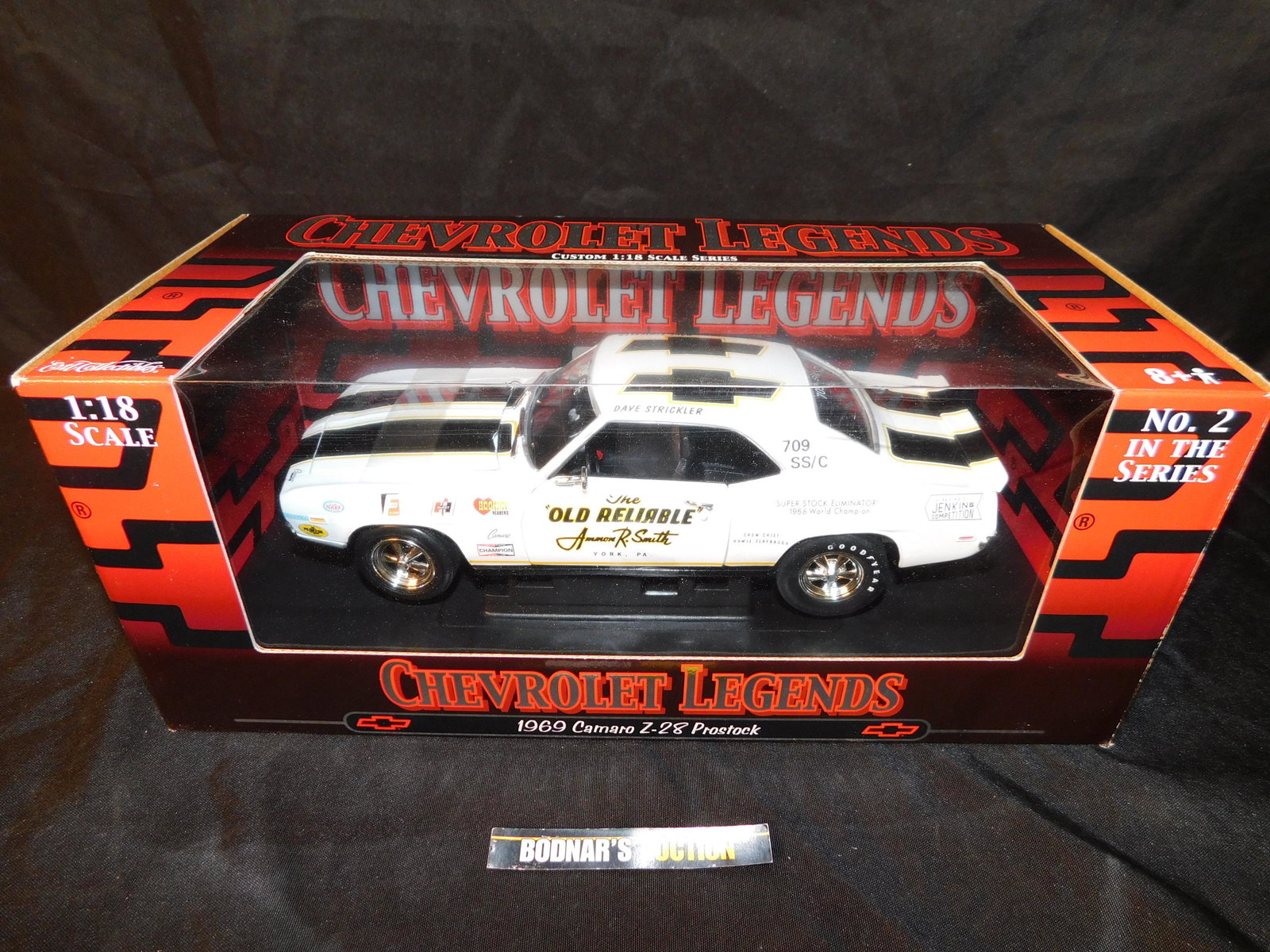 Ertl Chevrolet Legends 1969 Camaro Z-28 Prostock (1 of 2)