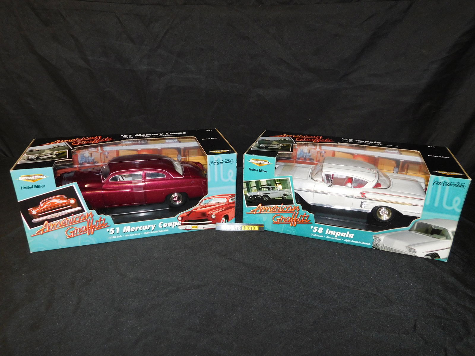 Ertl American Graffiti 1951 Mercury Coupe 1:18 Scale