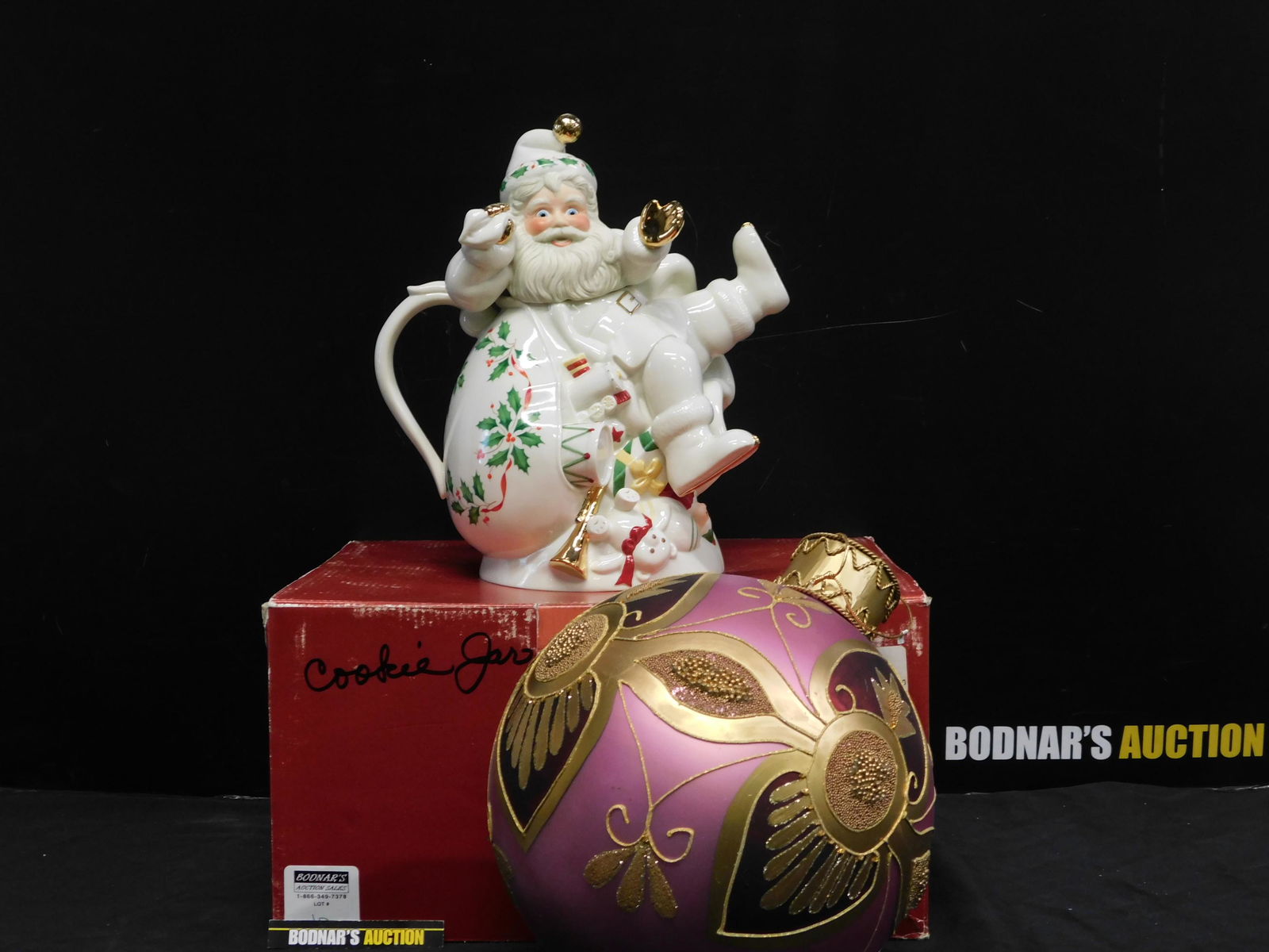 Lot of 2 Holiday Pieces including Lenox Santa (1 of 5)