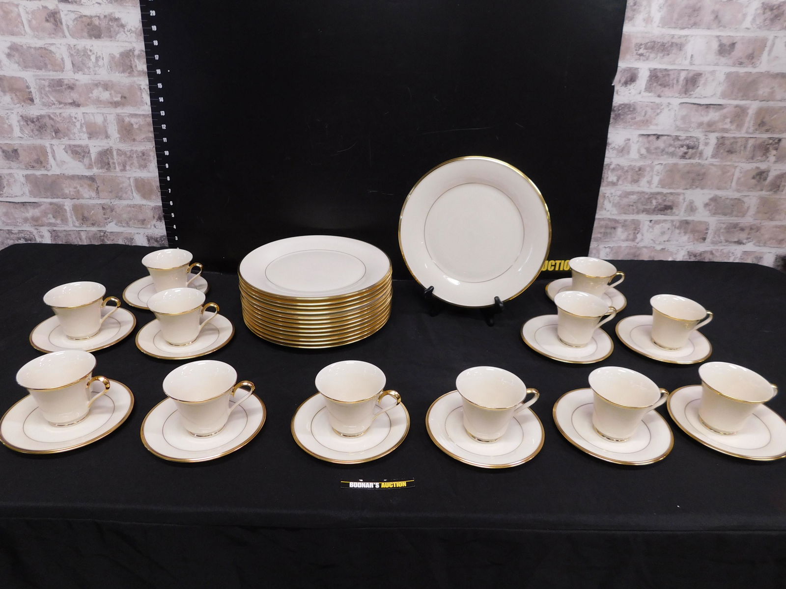 Box Lot of Lenox Eternal Dinnerware (1 of 3)