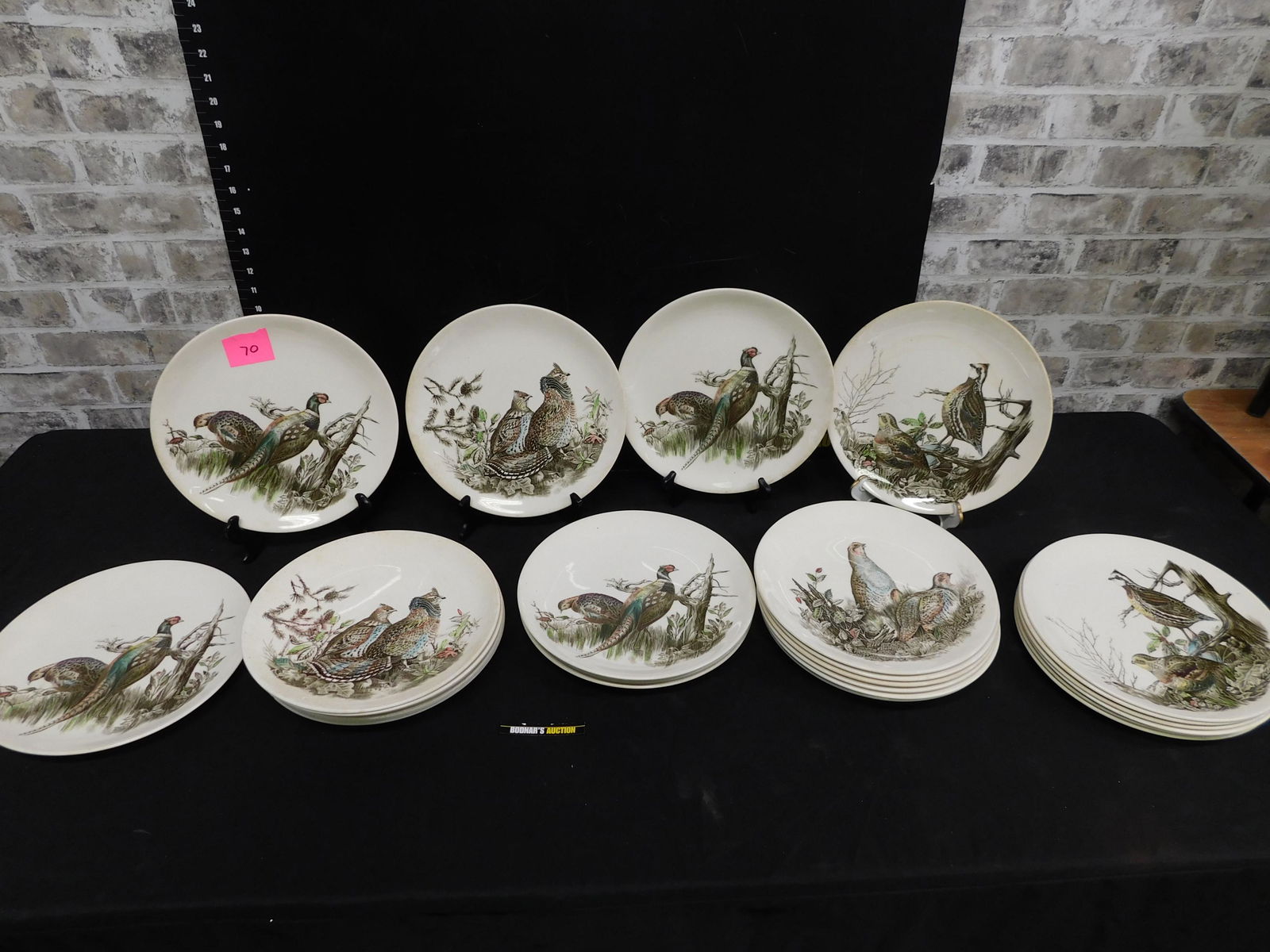 Lot of Johnson Brothers Game Birds Plates (1 of 3)