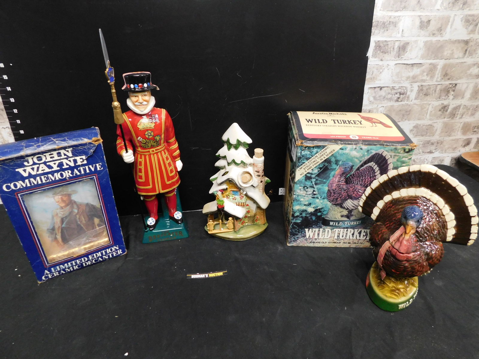 Lot of 4 Vintage Decanters (1 of 4)