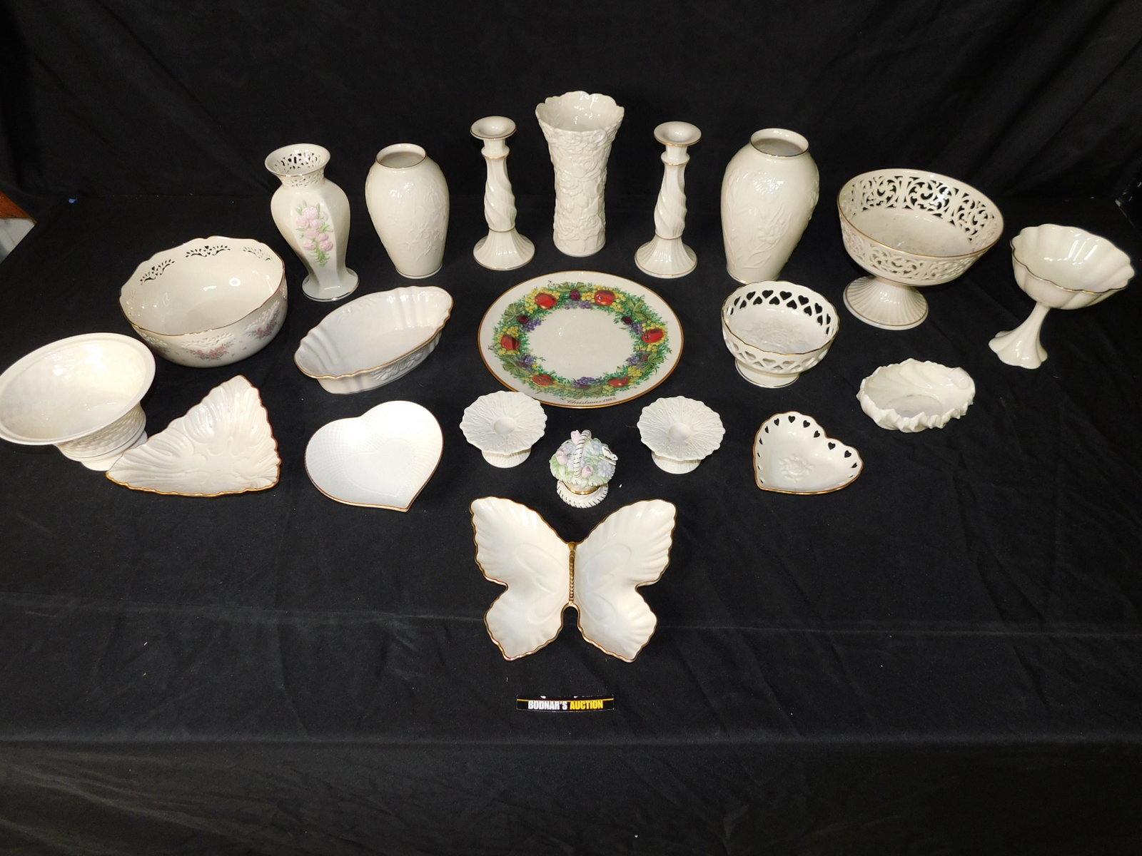 Box Lot of Lenox: Box Lot of Lenox. This sale will be broadcast live on sale day with an auctioneer and caller calling full descriptions of each lot being sold, as well as video feed of each lot. All items MUST be paid