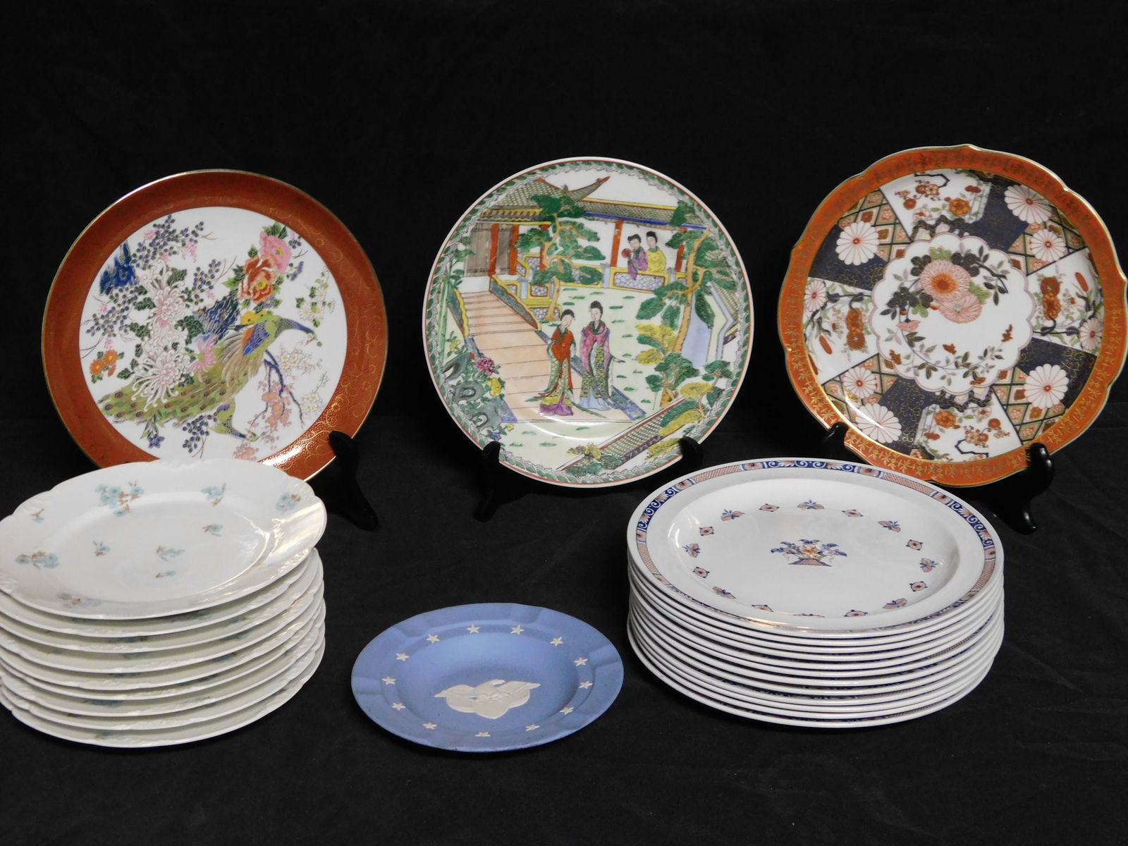 Box Lot of China including Wedgewood and Limoges (1 of 6)