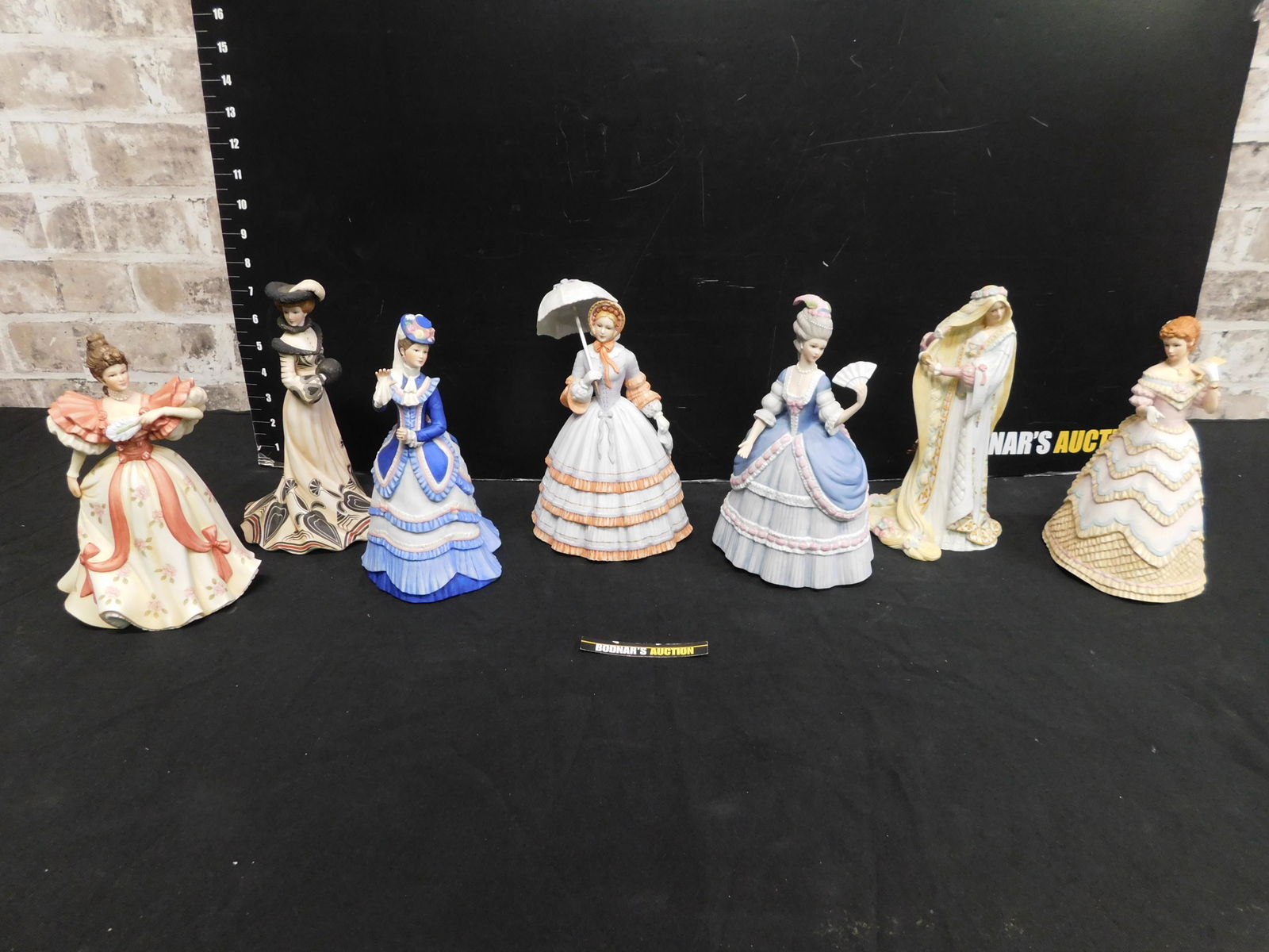 Lot of 7 Lenox Porcelain Ladies Figurines (1 of 7)