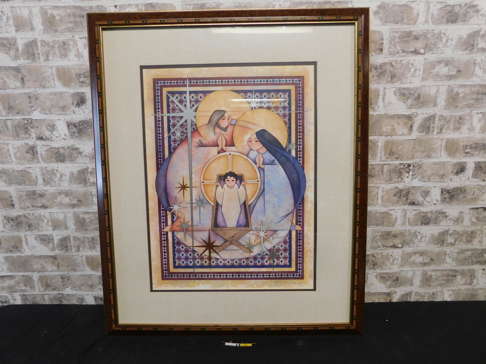 Holy Family Lithograph by G.E. Mullen (1 of 4)