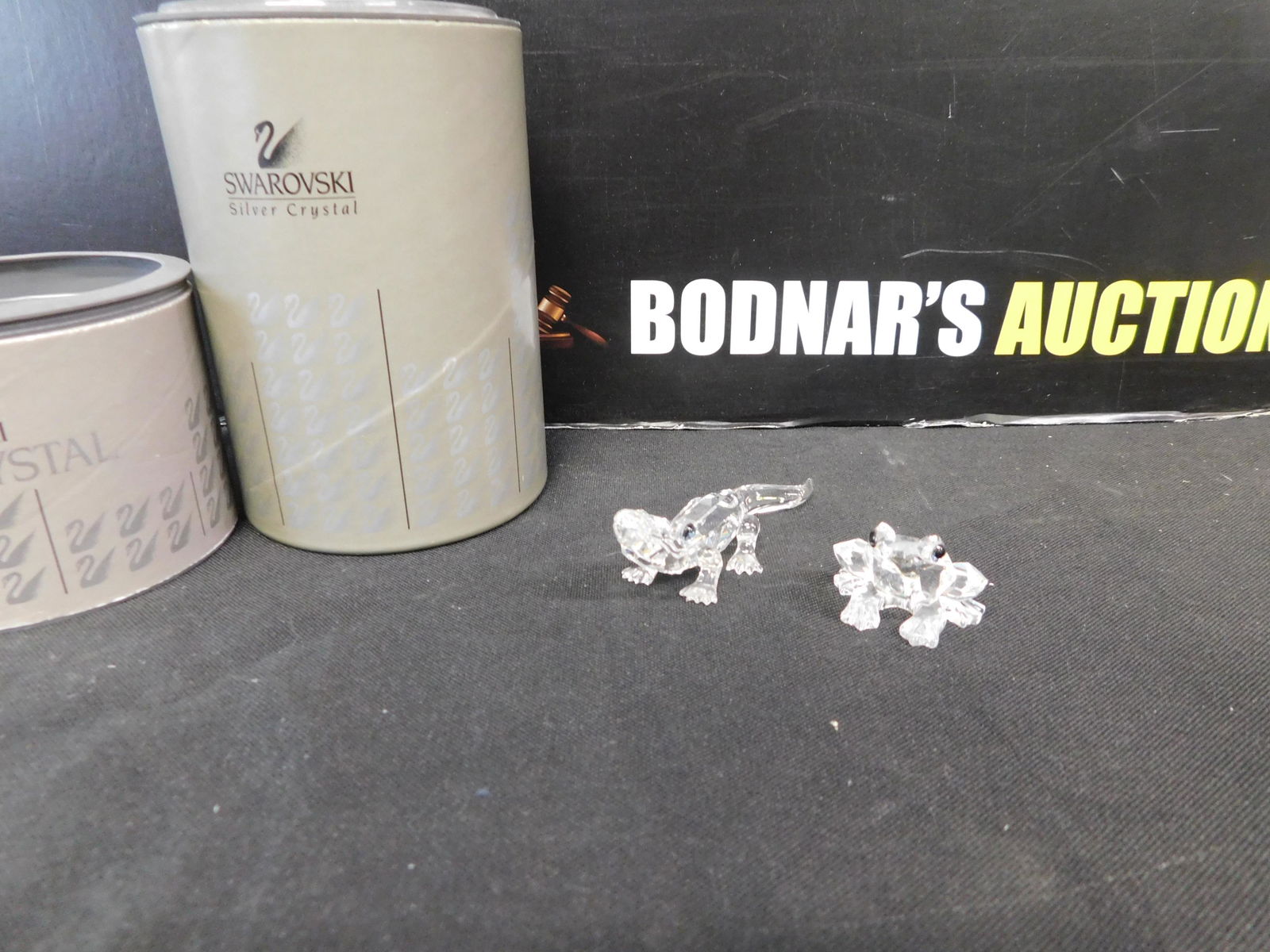 Swarovski Lot - Mini Alligator and Frog (1 of 3)