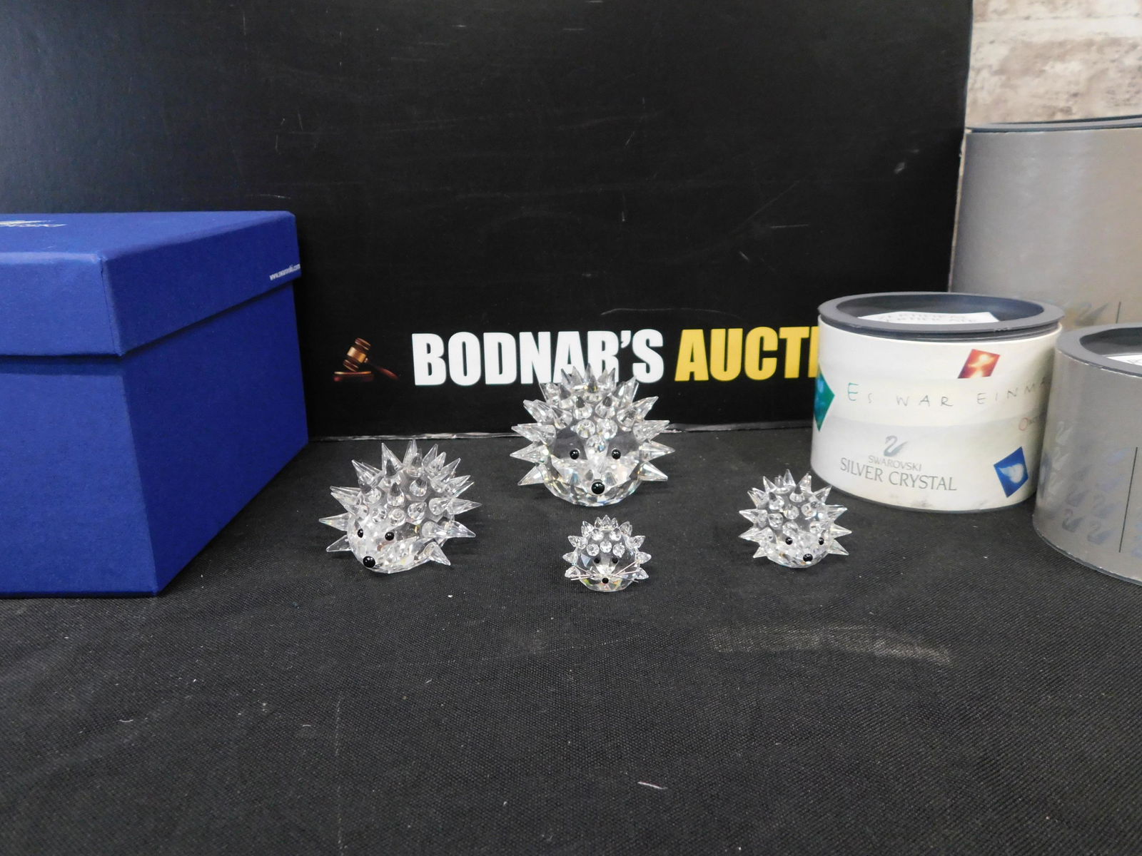 Swarovski Crystal Lot of 4 Hedgehogs (1 of 5)