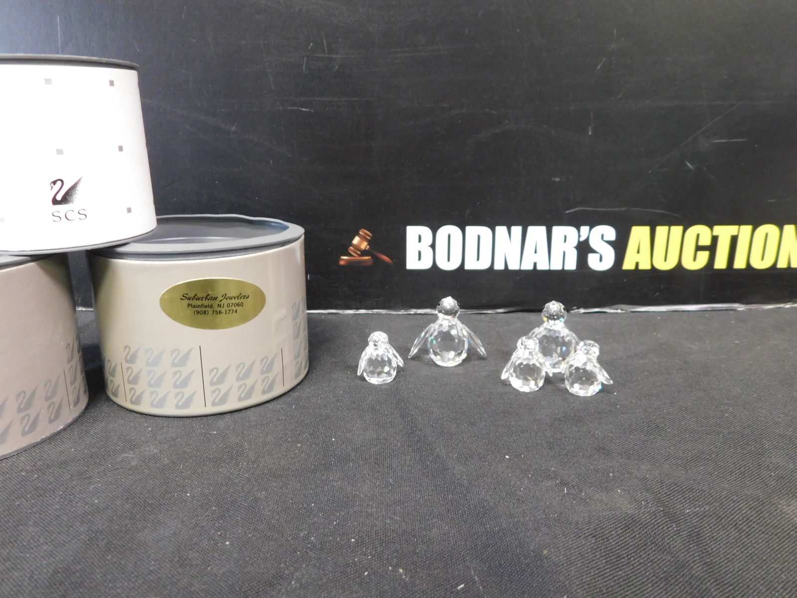 Swarovski Crystal Lot of Penguin Figurines (1 of 4)