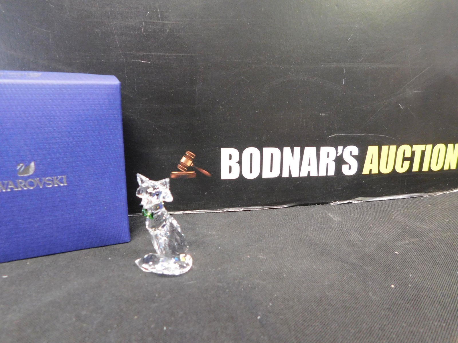 Swarovski Crystal Arctic Fox Figure (1 of 2)