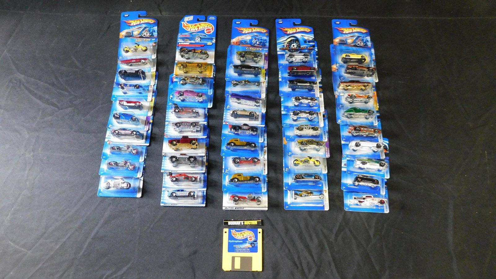 Lot of 50 Hot Wheels -Carded: Lot of 50 Mixed Hot Wheels on Cards. We are offering contact-less pick ups at our South Brunswick location by APPOINTMENT ONLY on the Friday, Saturday, Monday and Tuesday immediately following the sal