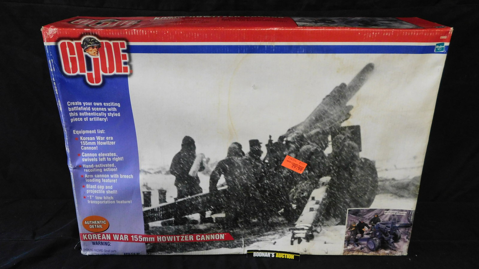 GI Joe Korean War 155mm Howitzer Cannon: GI Joe Korean War 155mm Howitzer Cannon. We are offering contact-less pick ups at our South Brunswick location by APPOINTMENT ONLY on the Friday, Saturday, Monday and Tuesday immediately following the