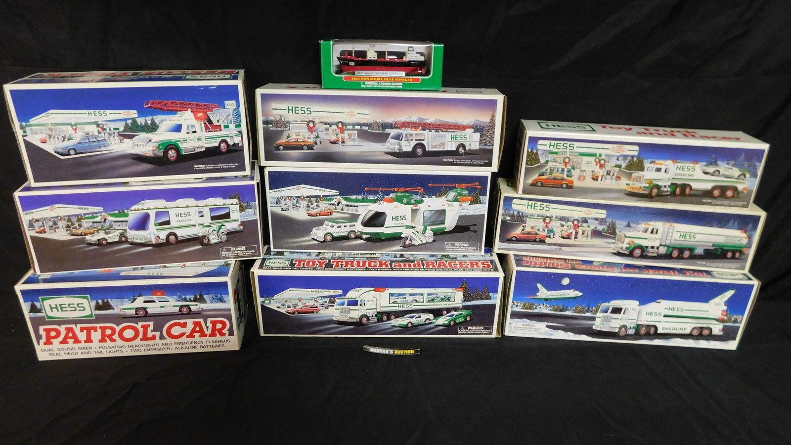 Lot of 9 Hess Trucks plus Mini (1 of 4)