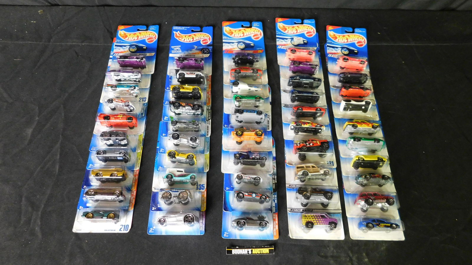 Lot of 50 Hot Wheels - Carded: Lot of 50 Mixed Hot Wheels on Cards. We are offering contact-less pick ups at our South Brunswick location by APPOINTMENT ONLY on the Friday, Saturday, Monday and Tuesday immediately following the sal