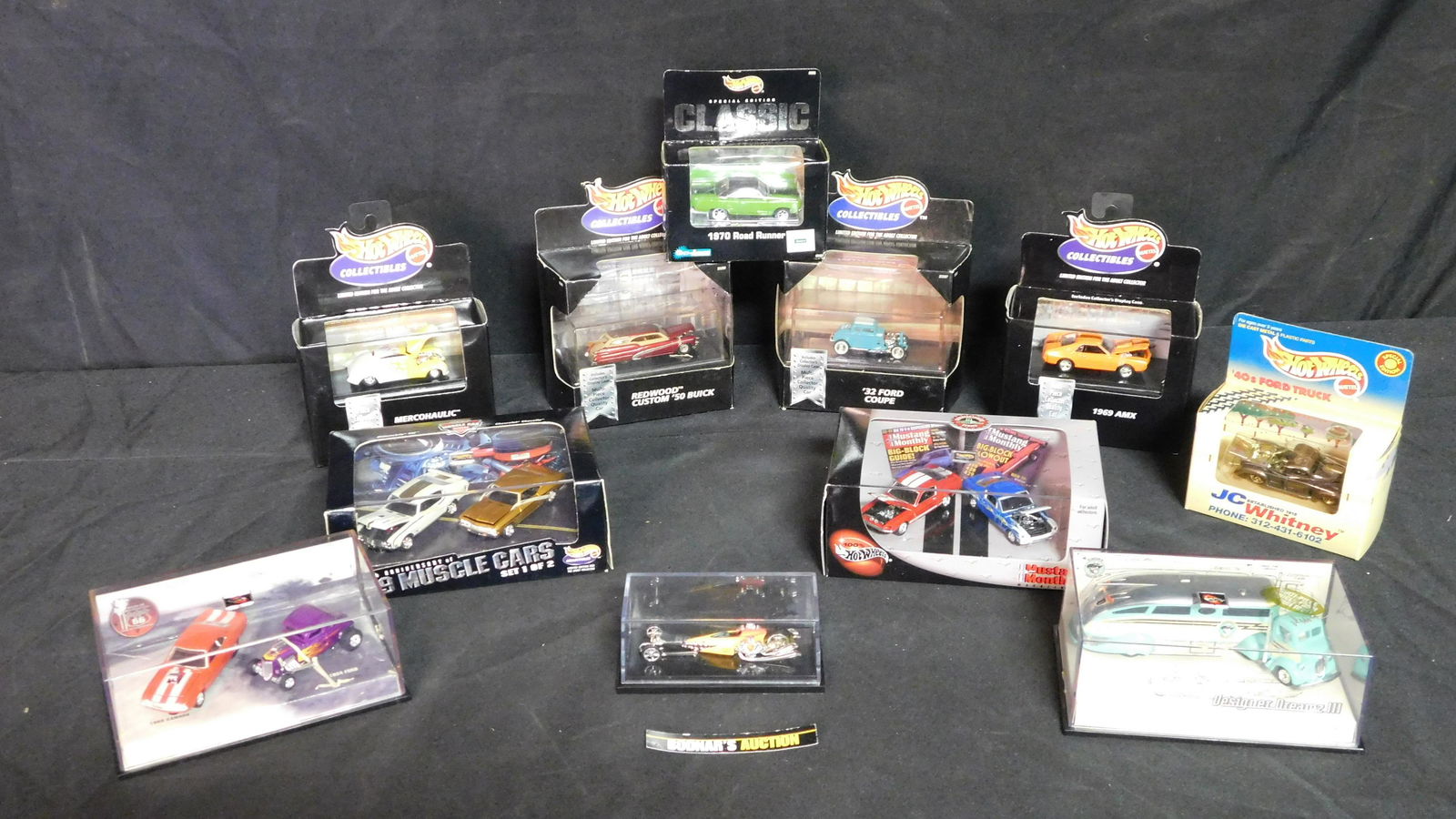 Lot of Hot Wheels - Most in Display Cases (1 of 3)
