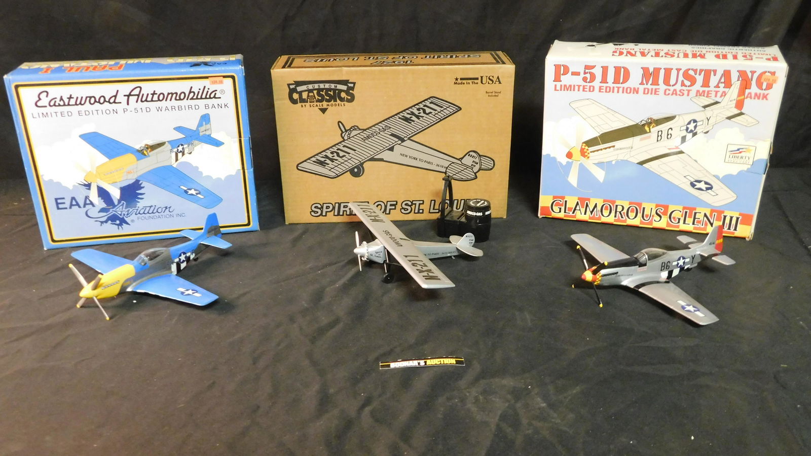 Lot of 3 Plane Die-Cast Banks (1 of 5)