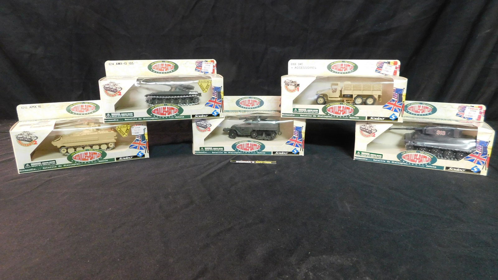 Lot of 5 Solido Batailles Battles Military Vehicles (1 of 3)