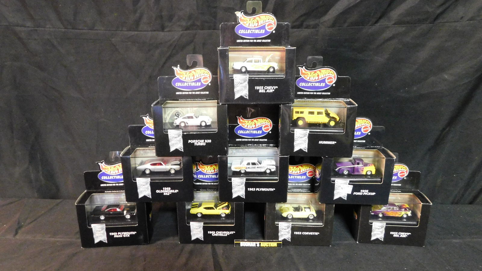 Lot of 10 Hot Wheels Limited Edition Cars with Display (1 of 4)