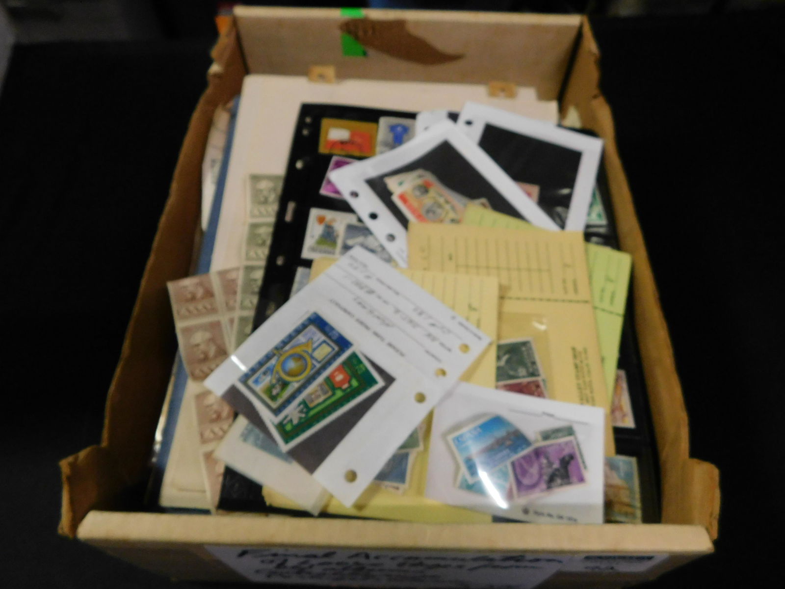 Large Lot of Loose Pages from Albums - Central Europe: Large lot of loose pages from old albums - central Europe, Portugal and colonies. This sale will be broadcast live on sale day with an auctioneer and caller calling full descriptions of each lot being