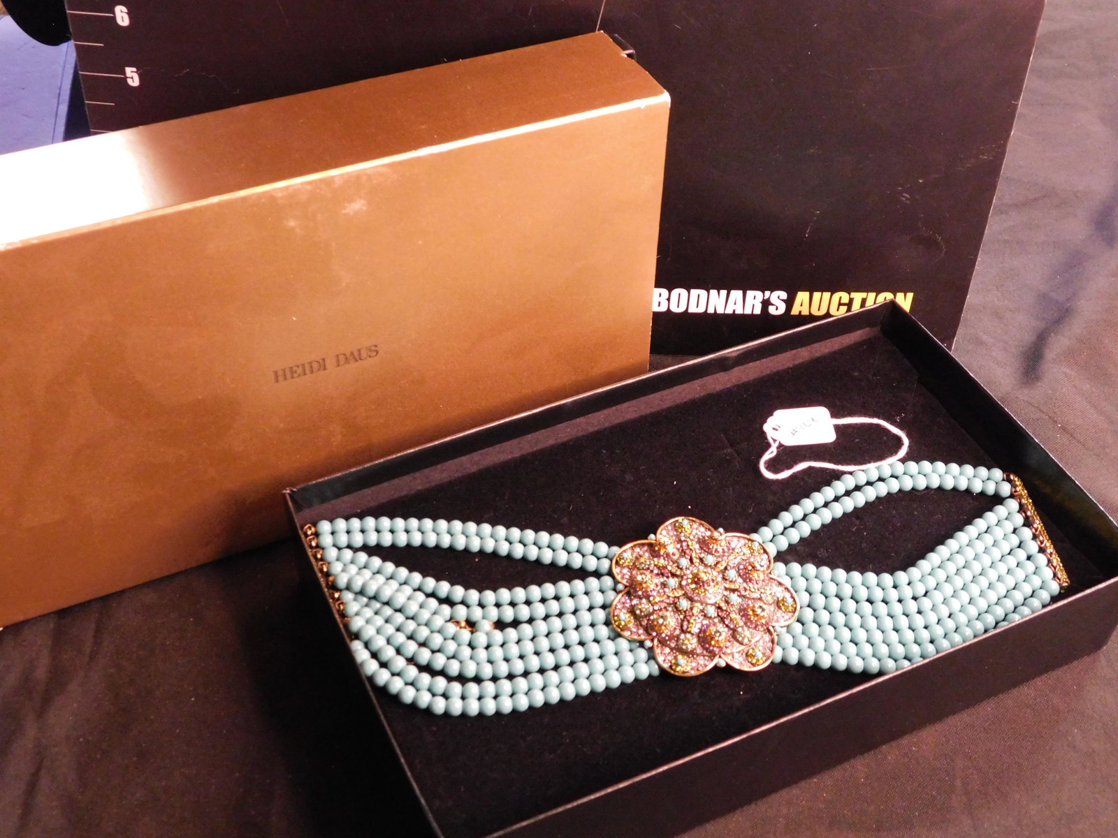 Heidi Daus Turquoise Beaded Necklace (1 of 3)