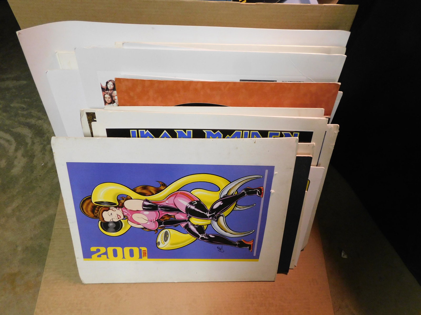 Large Lot of Misc. Prints on Foam Core (1 of 11)