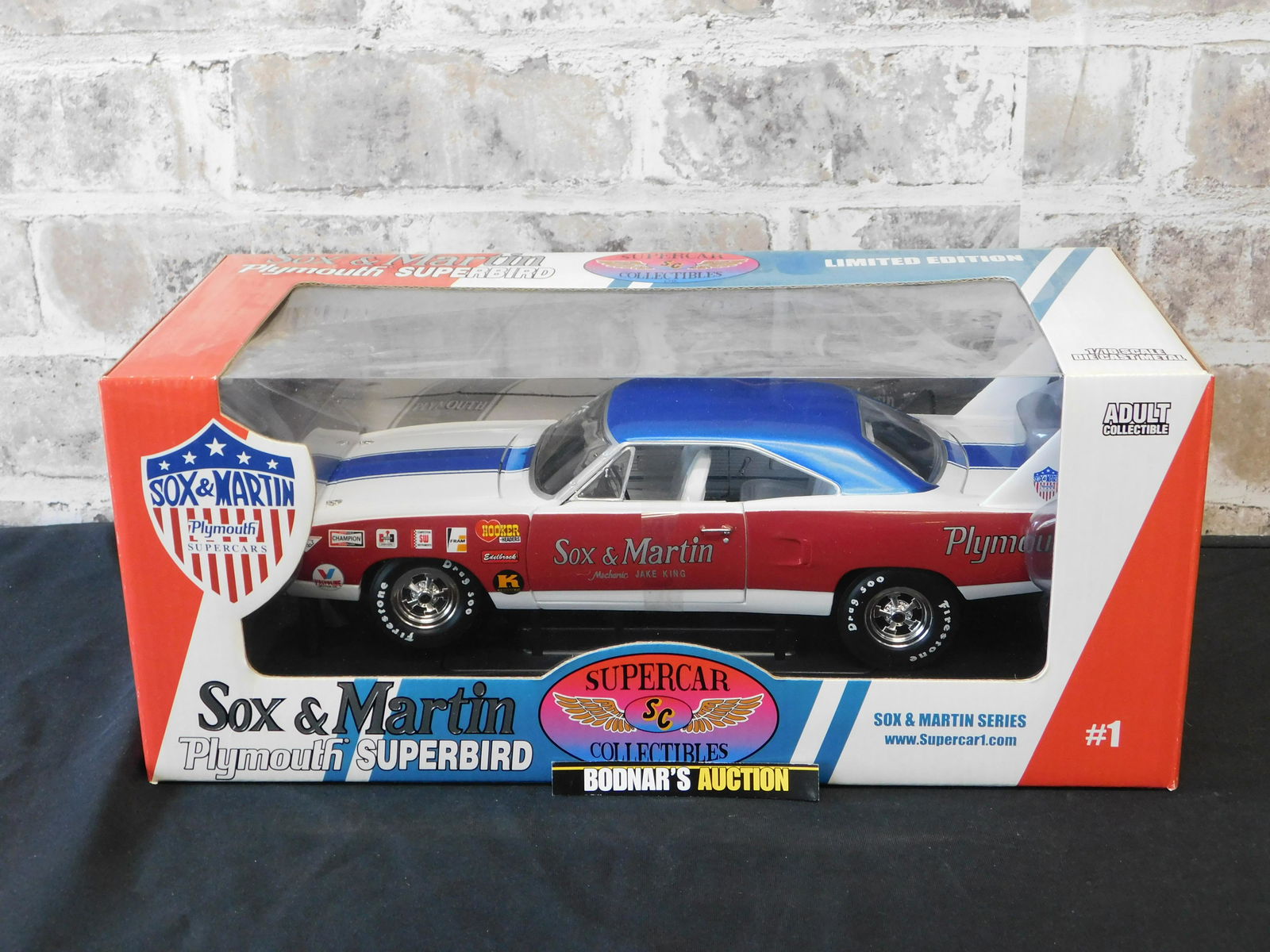 Sox & Martin 1970 Plymouth Superbird - Ertl Supercar (1 of 4)