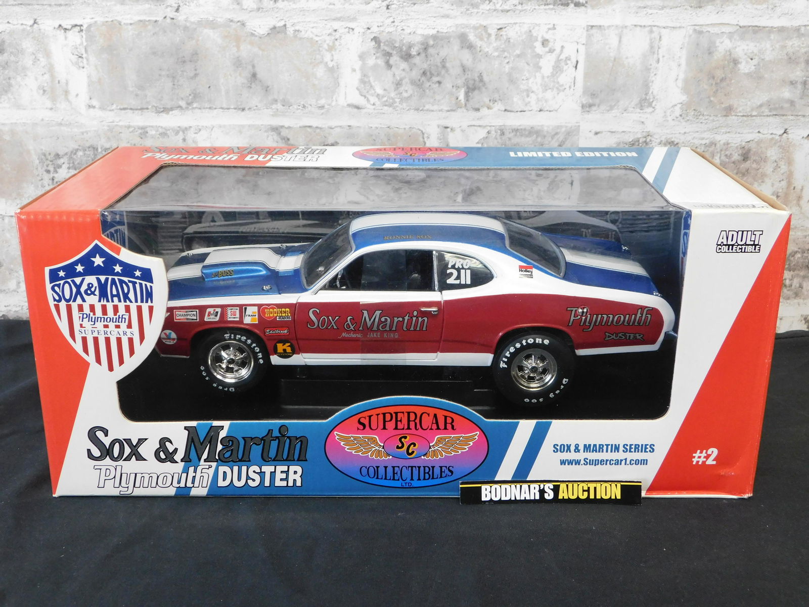 Sox & Martin 1970 Plymouth Duster - Ertl Supercar (1 of 4)