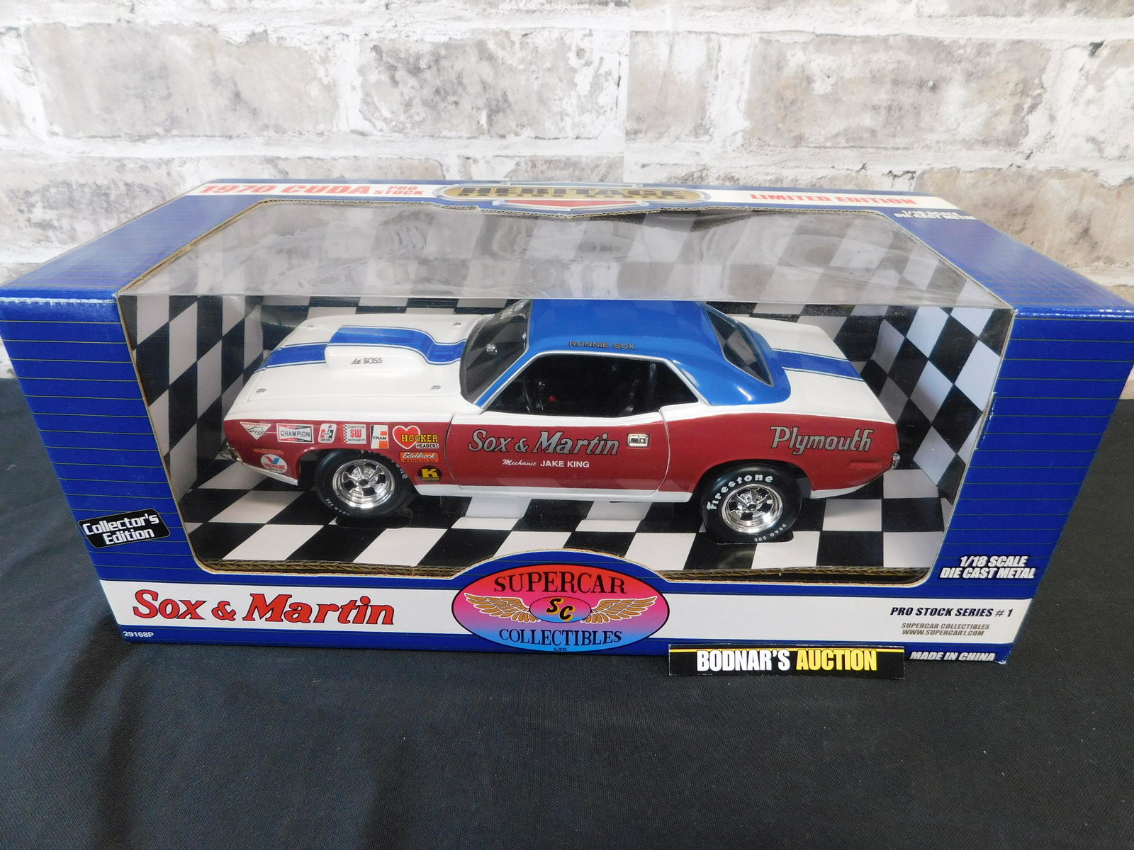 Sox & Martin Pro Stock '70 Cuda - Supercar Collectibles (1 of 4)