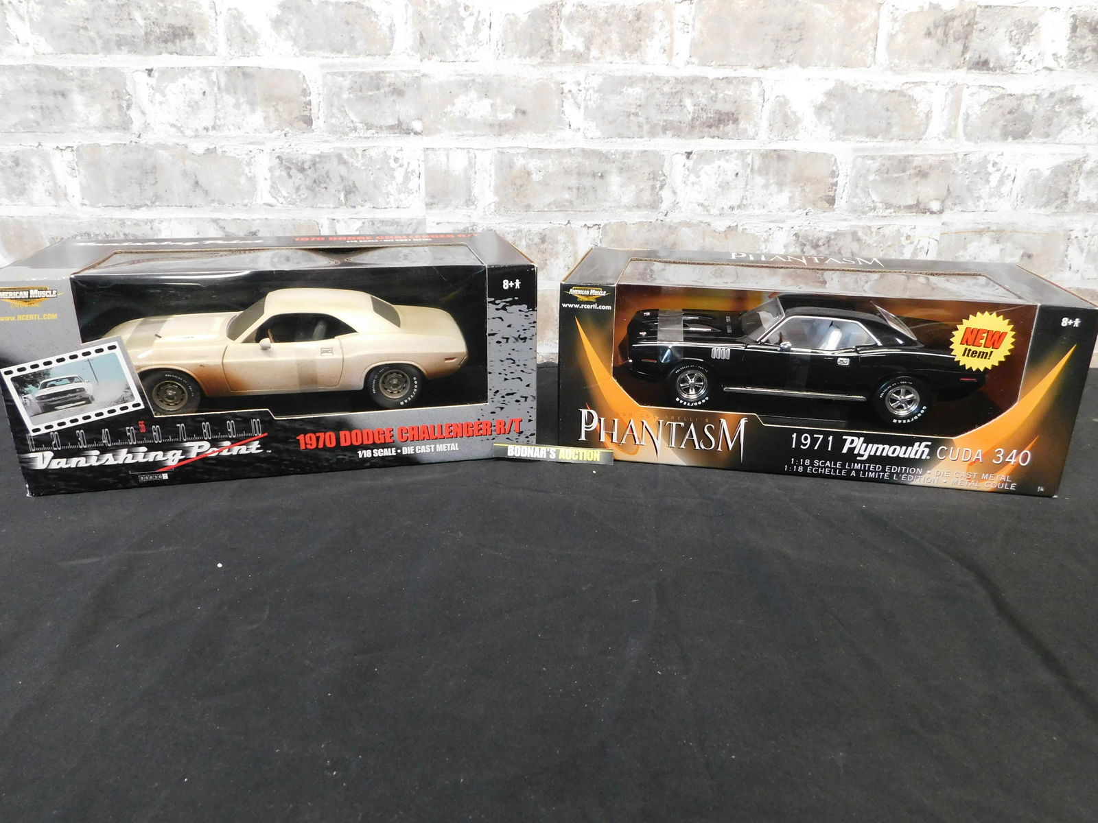 Phantasm and Vanishing Point American Muscle Car Lot of (1 of 7)