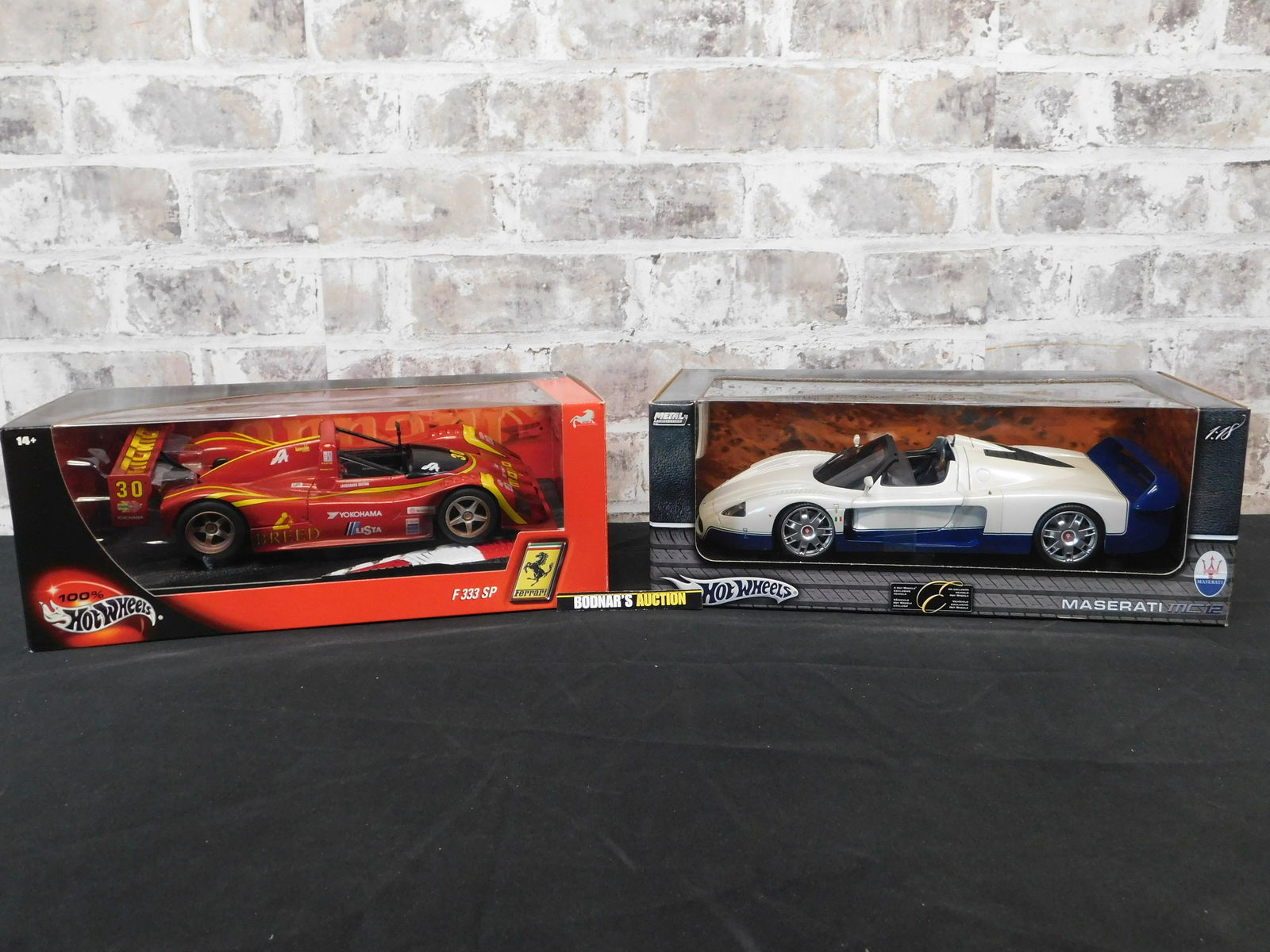 Lot of 2 Hot Wheels 1:18 Scale Die-Cast including (1 of 9)